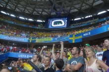 Sweden - Belgium. 2016-06-22