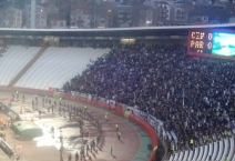 Derby: Crvena Zvezda Belgrade - Partizan Belgrade. 2017-03-04