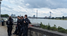 D: Austria Fans in Dusseldorf. 2024-06-17