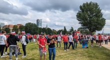 D: Austria Fans in Dusseldorf. 2024-06-17