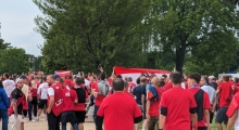 D: Austria Fans in Dusseldorf. 2024-06-17