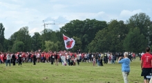 D: Austria Fans in Dusseldorf. 2024-06-17