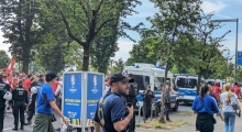 D: Austria Fans in Dusseldorf. 2024-06-17