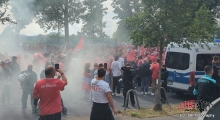 D: Austria Fans in Dusseldorf. 2024-06-17