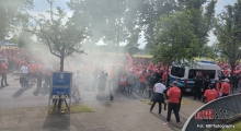 D: Austria Fans in Dusseldorf. 2024-06-17