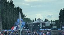 D: Austria Fans in Dusseldorf. 2024-06-17