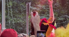 Belgium fans in Cologne. 2024-06-22