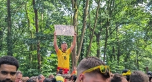 Belgium fans in Cologne. 2024-06-22