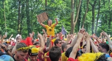 Belgium fans in Cologne. 2024-06-22
