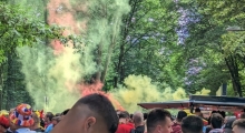 Belgium fans in Cologne. 2024-06-22