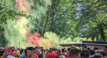 Belgium fans in Cologne. 2024-06-22