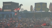 D: Albania fans in Dusseldorf. 2024-06-24