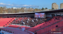 SRB: Crvena Zvezda Belgrade - Partizan Belgrade. 2025-04-12